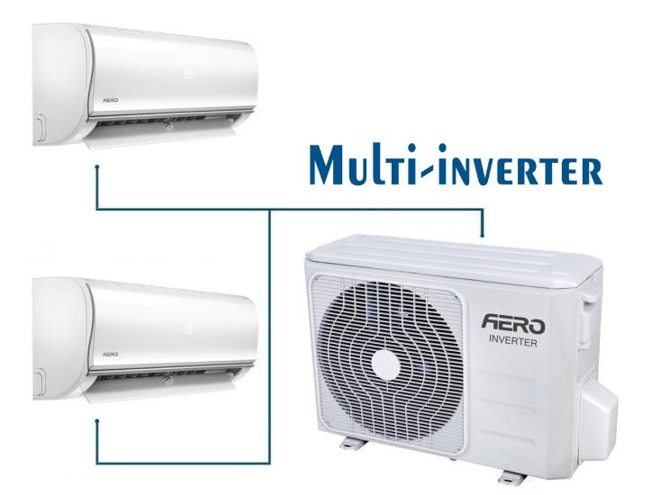 - AERO Multi Inverter ARS-M-12IHN(x2) / ARS-2M-18OHN