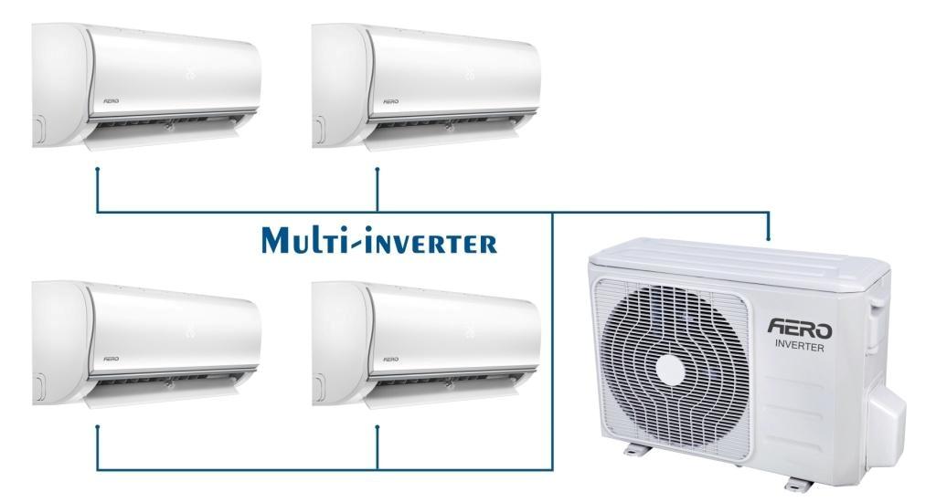 - AERO Multi Inverter ARS-M-09IHN(x2) / ARS-M-12IHN(x2) / ARS-4M-36OHN