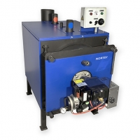 50 кВт водогрейный котел NORTEC В50 в комплекте с горелкой на отработке NORTEC WB 40S, топливным насосом и фильтром